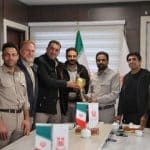 نایبقهرمانی تیم بسکتبال پیشکسوتان مجتمع مس درآلو در مسابقات استان کرمان