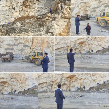 پروژه آبشار پهناور جهادگران خرمآباد روی مدار اجرایی و نظارت مستمر