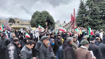 استمرار خروش مردمی؛ یکدلی مردم استان البرز در حمایت از جبهه مقاومت و رهبری
