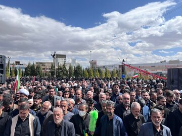 بیعت مردم کرمان با آیت الله سید مجتبی خامنه ای
