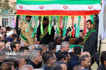 تشییع و تدفین ۳ شهید دیگر جنگ رمضان در خوزستان