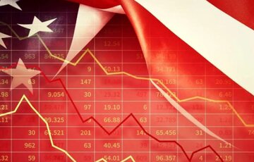 زلزله در والاستریت/ یک تریلیون دلار دود شد!