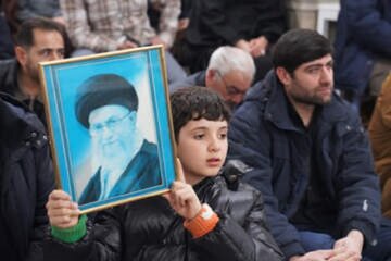 عزاداری مردم اردبیل در سوگ شهادت مقام معظم رهبری