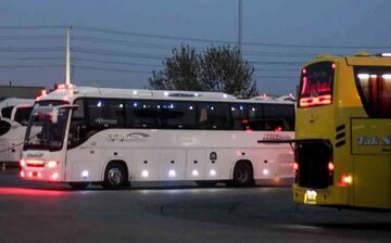 ناوگان اتوبوسی هیچ مشکلی برای جابجایی مسافران ندارد/ اخلالی ایجاد نشده است