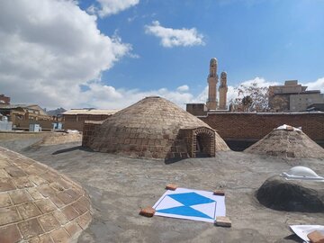 ️نصب بنر نشان بینالمللی سپر آبی در موزه مردمشناسی مهاباد
