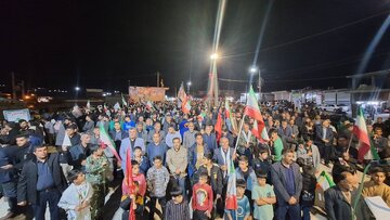 طنین «لبیک یا خامنهای» در خوزستان؛ تجدید میثاق مردم در اربعین عروج قائد امت