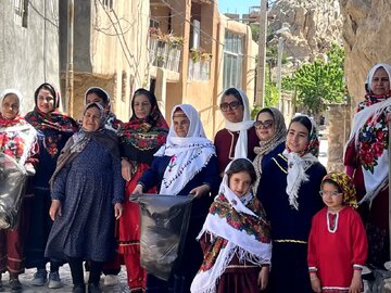 پویش سالانه پاکسازی قلعهبالا؛ تجلی روح همدلی و مسئولیتپذیری زیستمحیطی اهالی روستا