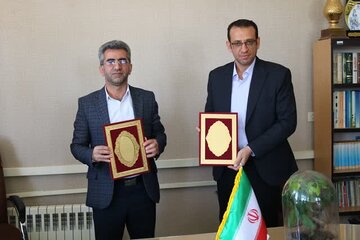 امضای تفاهمنامه همکاری میان دو نهاد کلیدی استان سمنان