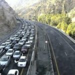 ترافیک سنگین در جادههای ورودی استان مازندران