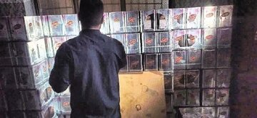 کشف و ضبط حدود ۱۰۰۰ حلب روغن جامد قاچاق در خرمآباد