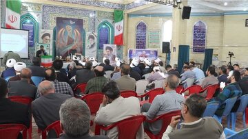 گرامیداشت هفته عقیدتی سیاسی در سپاه قمر بنیهاشم علیه السلام چهارمحال وبختیاری