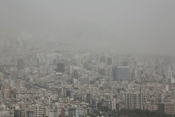 گردوغبار عراق تا چهارشنبه مهمان زنجان