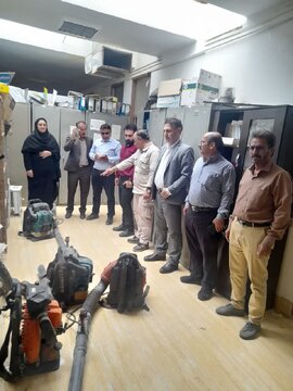 بازدید میدانی مسئولان سازمان منابع طبیعی از ادارات شهرستانهای لرستان