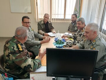 برگزاری نشست سهجانبه فرماندهان یگانهای حفاظت استان سمنان