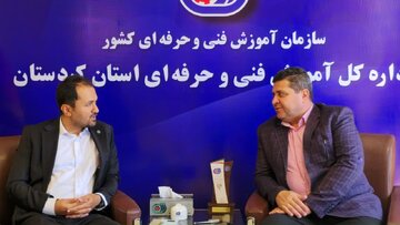 تدوین پیشنویس تفاهمنامه همکاری میان آموزش فنی و حرفهای کردستان و دانشگاه ملی مهارت