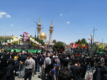 عزاداری مردم عاشورایی همدان