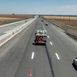 عملیات خطکشی محورهای شریانی قزوین آغاز شد