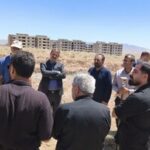 پیشرفت ۷۵ درصدی آمادهسازی سایت ۶۱ هکتاری مسکن بروجن