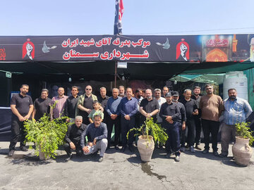 ؛شهرداری سمنان؛ پیوند خدمت و فرهنگ در میزبانی از زائران بدرقه رهبر شهید