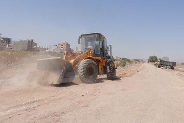 آغاز عملیات اجرایی فاز دوم پروژه بازگشایی بلوار سردار سلیمانی کرمان