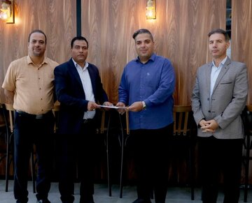 تقدیر از مدیرعامل باشگاه فولاد بافت به دلیل تعامل مؤثر در توسعه گردشگری این شهرستان