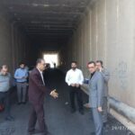 تکمیل آسفالت تقاطع غیرهمسطح شهرک صنعتی خرم آباد پیش از پایان مهلت ۱۴ روزه
