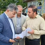 حضور فرماندار صومعه‌سرا در روستای لارسر برای بررسی مطالبات اهالی