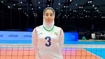 دعوت بانوی والیبالیست مینابی به اردوی تیم ملی والیبال نشسته