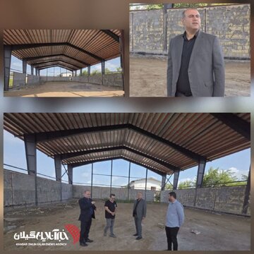 ساخت بزرگترین سالن ورزشی دانش آموزی گیلان در لنگرود