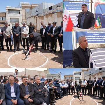 ساختمان دفتر نمایندگی سازمان نظام مهندسی ساختمان در شهرستان مهاباد کلنگ‌زنی شد
