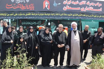 «سمنان گل کاشت»؛ روایت استاندار از همدلی کمنظیر در میزبانی زائران بدرقه رهبر شهید