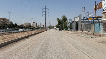 فاز دوم کمربندی امامرضا(ع) کرمان آماده آسفالت شد/ نوید تسریع در تردد شهری