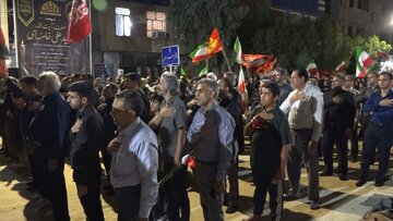 مراسم گرامیداشت امام مجاهد شهید در حاجی‌آباد
