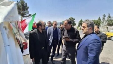 موکب «بقیهالله» پایگاه اصلی خدمترسانی به زائران مسیر قزوین-تهران