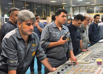 واحد شماره ۲ نیروگاه بندرعباس پس از انجام تعمیرات اساسی به مدار تولید بازگشت