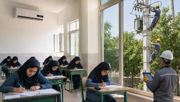 آمادهباش توزیع برق سمنان برای تأمین برق مطمئن و ایمن مراکز برگزاری کنکور سراسری