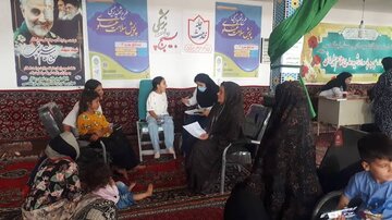 برپایی سی و هفتمین اردوی جهادی درمانی بنیاد علوی در مازندران