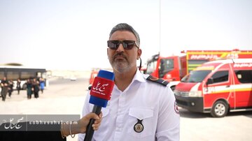 برگزاری دوره بین‌المللی مدرسی غواصی آتش‌نشانان شیراز در بندرعباس