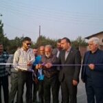 بهره‌برداری از طرح هادی ۱۱ روستا در میاندورود