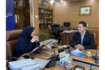 دیدار رییس جهاد دانشگاهی لرستان با رییس سازمان برنامه و بودجه استان