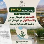 صویب ۲ عرصه تالابی جدید چهارمحال‌وبختیاری در هیات وزیران