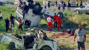 فوت و مصدوم شدن ۵۱ نفر طی تصادفات تعطیلات پایان هفته در جادههای استان آذربایجانغربی