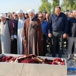 مادر شهید رمضانی در نکا به فرزند شهیدش پیوست