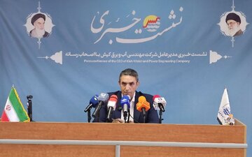 نصب توربین جدید نیروگاه تا دو هفته آینده در جهت پایداری شبکه و تداوم تولید آب و برق جزیره کیش