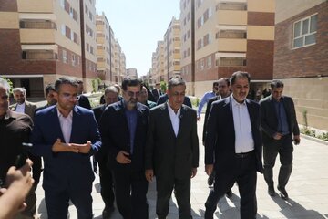 ۴۱۹۸ واحد نهضت ملی مسکن در قم تحویل شد