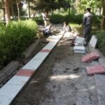 آغاز نوسازی جداره میدان آیینی کوثر کرمان