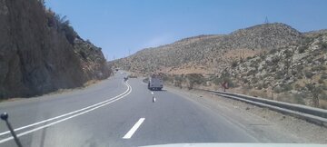 اجرای ۲۹۰۰ کیلومتر خطکشی در راههای چهارمحالوبختیاری