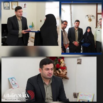 از مادر شهید مهدی کامور در آستانهاشرفیه تجلیل شد