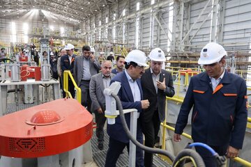 افتتاح کارخانه فلوتاسیون سرباره خاتونآباد با سرمایهگذاری ۹۵ میلیون یورویی