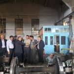بازدید رئیس کمیسیون عالی سوانح راه‌آهن از اداره‌کل راه‌آهن شمالشرق(۱)